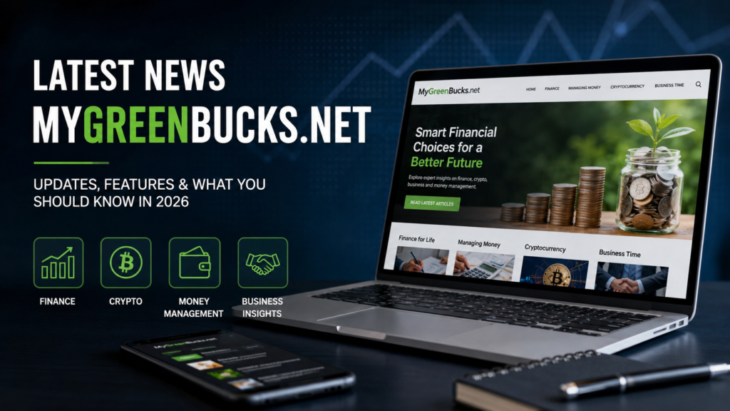 Latest news my greenbucksnet