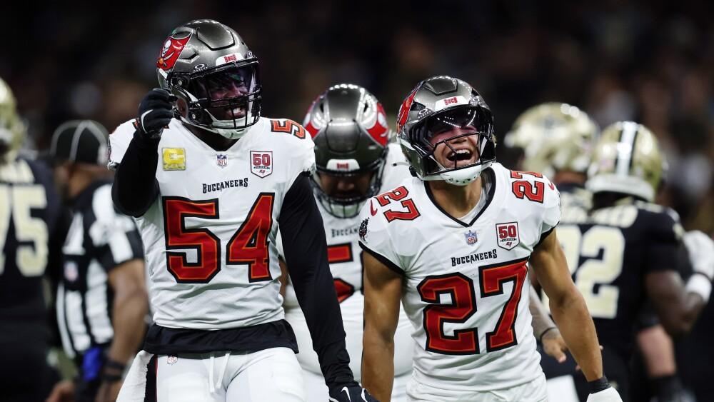 New Orleans Saints vs Tampa Bay Buccaneers Match Player Stats