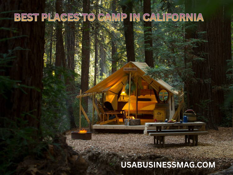  best places to camp in California