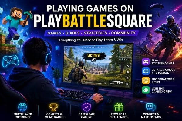 Minecraft PlayBattleSquare