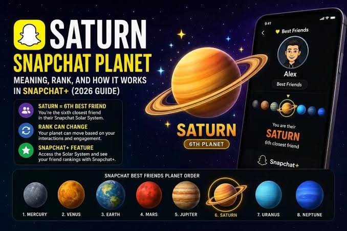 Snapchat Best Friends List Planets