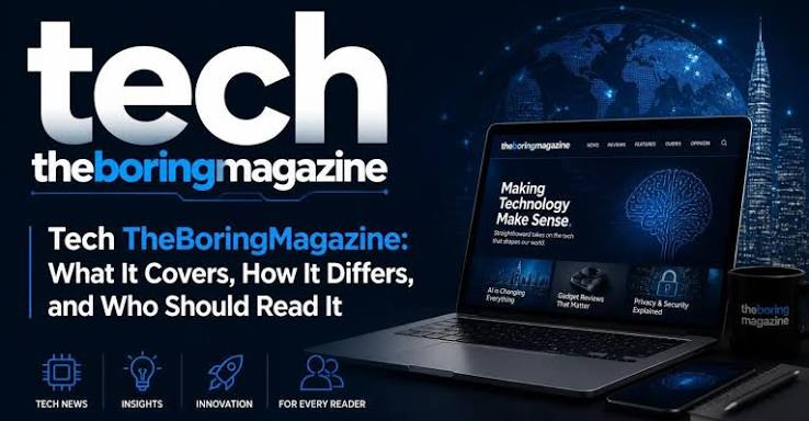 Tech TheBoringMagazine: Exploring the Hidden Side of Technology Tech TheBoringMagazine