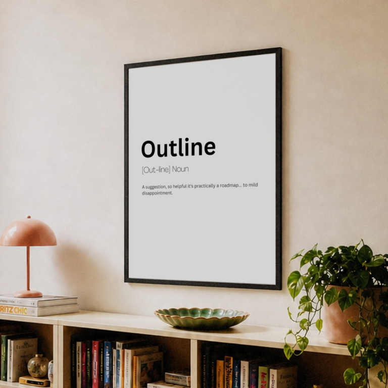 Outline Definition Art
